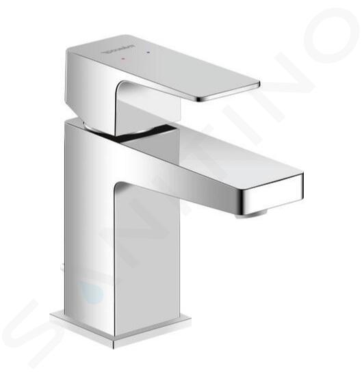 Duravit Manhattan - Miscelatore da lavabo, con sistema di scarico, MinusFlow, cromo MH1012001010