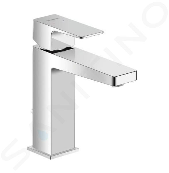 Duravit Manhattan - Miscelatore da lavabo, con sistema di scarico, cromo MH1020001010