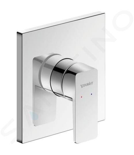 Duravit Manhattan - Inbouw douchekraan, met inbouwdeel, chroom MH4210007010