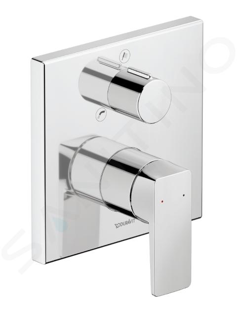 Duravit Manhattan - Inbouwkraan, voor 2 functies, chroom MH5210012010