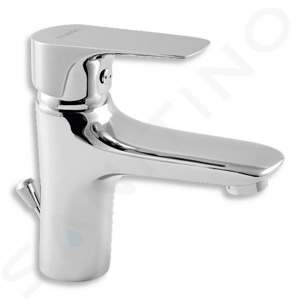 Novaservis Titania Nice - Grifo de lavabo con desagüe, cromo 97001,0