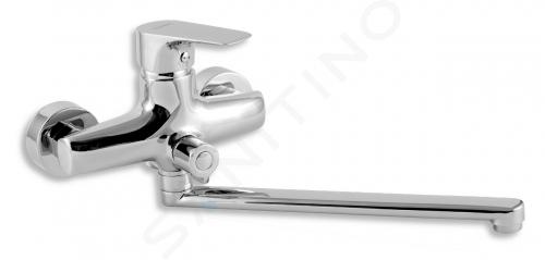 Novaservis Titania Nice - Robinetterie de baignoire sans accessoires 150 mm, chrome 97071/1,0