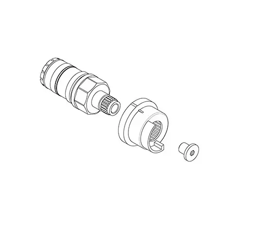 Kludi Reserveonderdelen - Thermostatische regelunit TE-1 FIX G1 7492600-00