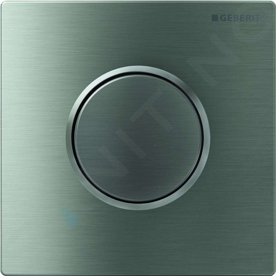 Geberit Sigma10 - Commande du rinçage de l’urinoir, plaque de déclenchement de type 10, inox 116.015.SN.1