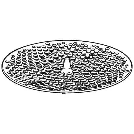 Levně Geberit Příslušenství - Pisoárové sitko pro sifonový adaptér, průměr 103-125 mm 116.067.00.1