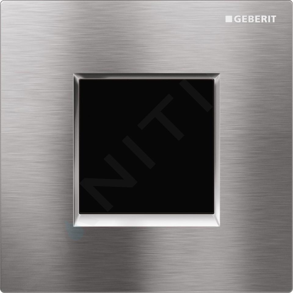 Geberit Spoelsystemen - Urinoirstuursysteem met elektronische spoelactivering type 30, netvoeding, geborsteld chroom 116.027.KX.1
