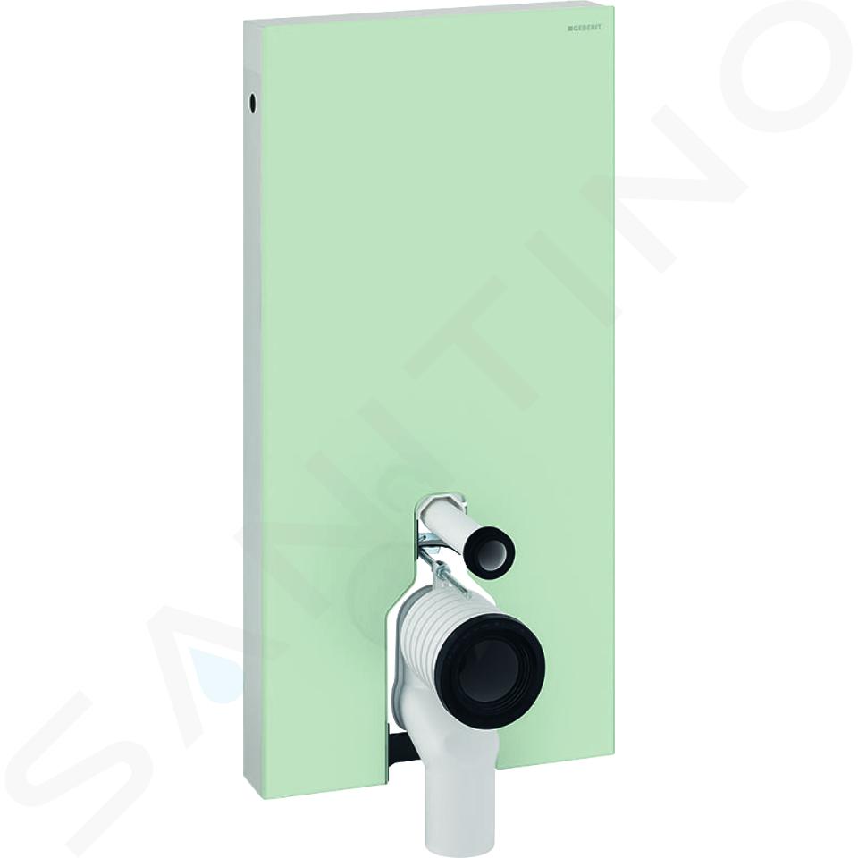 Geberit Monolith - Modulo sanitario per WC a terra, 101 cm, ingresso laterale, verde menta 131.002.SL.5