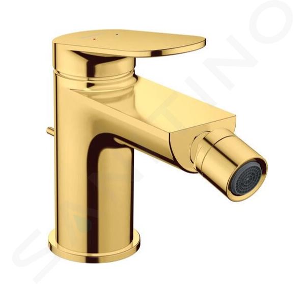 Duravit Wave - Bidetkraan met afvoer, goud WA2400001034