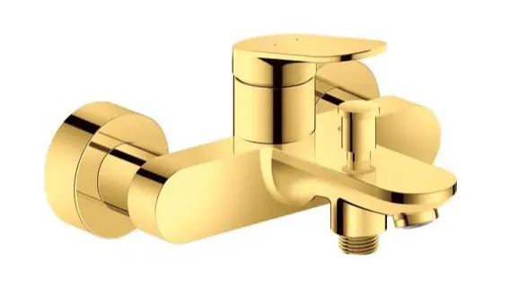 Duravit Wave - Grifo de bañera, oro WA5230000034