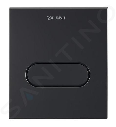 Duravit DuraSystem - Plaque de déclenchement pour urinoir, noir mat WD5004031000