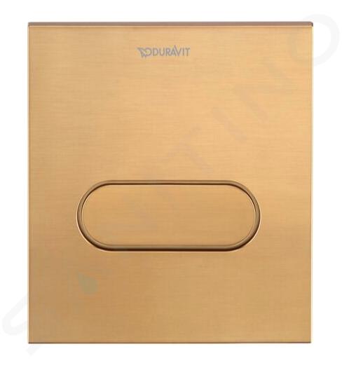 Duravit DuraSystem - Comando di risciacquo urinali, color bronzo spazzolato WD5004041000