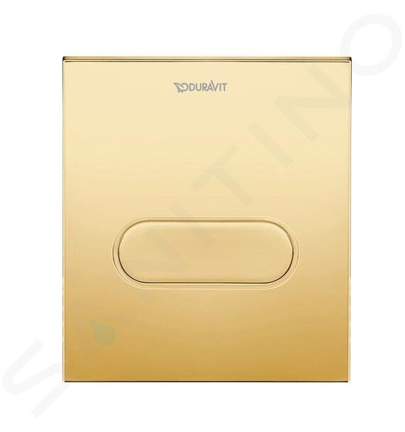 Duravit DuraSystem - Pulsador de descarga de urinarios, oro WD5004341000