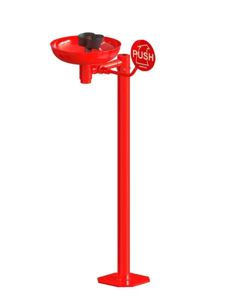 Sanela Lekárske sprchy - Voľne stojaca očná sprcha s dvoma hlavicami SLSN 25