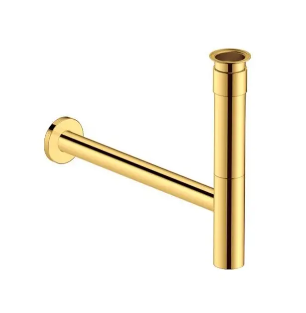 Duravit - Sifón de diseño, oro 0050363400