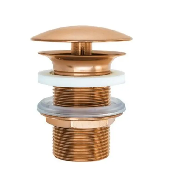 Duravit - Korek bez możliwości zamknięcia, szczotkowany brąz 0050380400