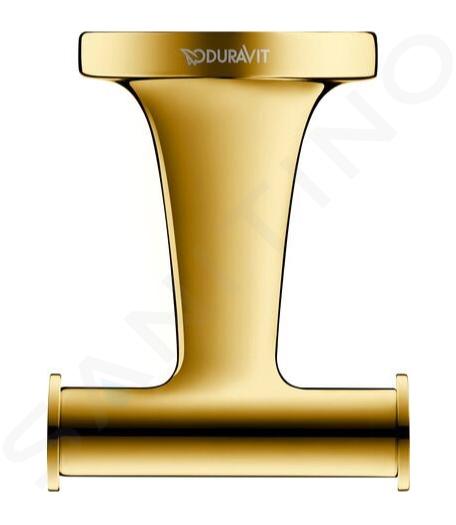 Duravit Starck T - Appendino doppio, color oro 0099303400