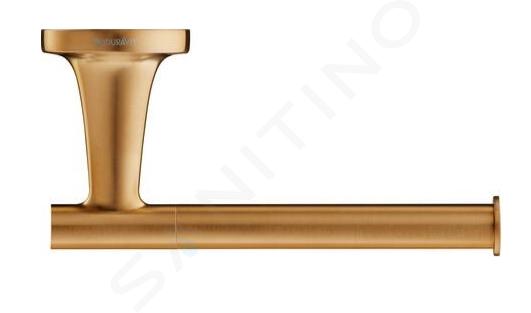 Duravit Starck T - Suport pentru hârtie igienică, bronz periat 0099370400