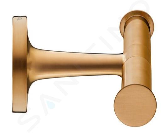 Duravit Starck T - Dvojitý držiak toaletného papiera, kefovaný bronz 0099380400