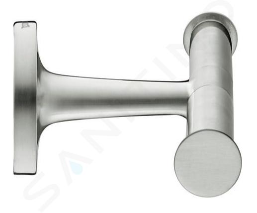 Duravit Starck T - Portarotolo doppio, acciaio inox spazzolato 0099387000