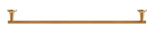 Duravit Starck T - Handtuchhalter, Länge 80 cm, Bronze gebürstet 0099430400