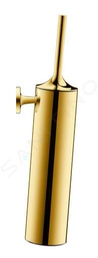 Duravit Starck T - Scopino WC a parete con supporto, color oro 0099463400