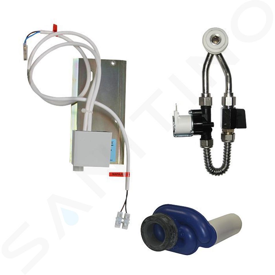 Sanela Pisuary z czujnikiem - Spłuczka do pisuaru metra 751300, 24 V DC SLP 71RS