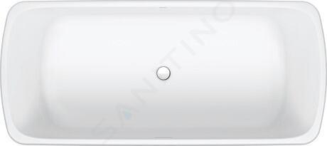 Duravit Qatego - Vrijstaand bad 180x80 cm, wit 700911000000000