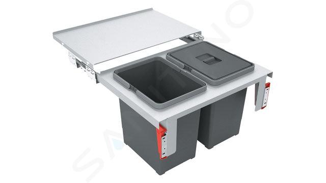 Franke Sortery - Cubo de basura integrado Garbo 60-2 121.0284.027