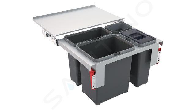 Franke Sortery - Cubo de basura integrado Garbo 60-3 121.0200.680