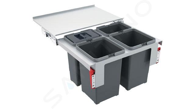 Franke Sortery - Cubo de basura integrado Garbo 60-4 121.0200.676