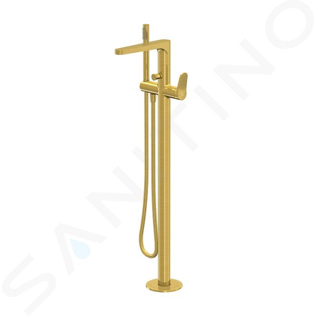 Steinberg 340 - Grifo de suelo para bañera, oro cepillado 340 1162 BG