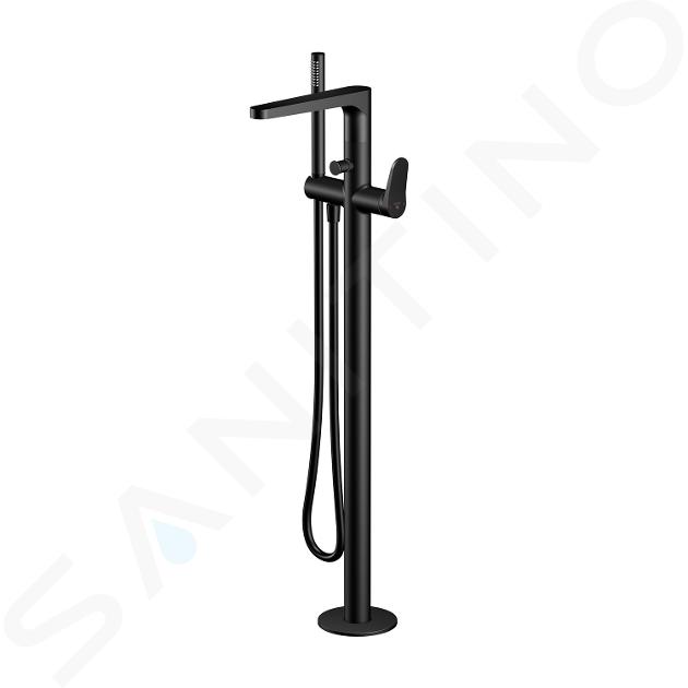 Steinberg 340 - Mitigeur de baignoire pour montage au sol, noir 340 1162 S