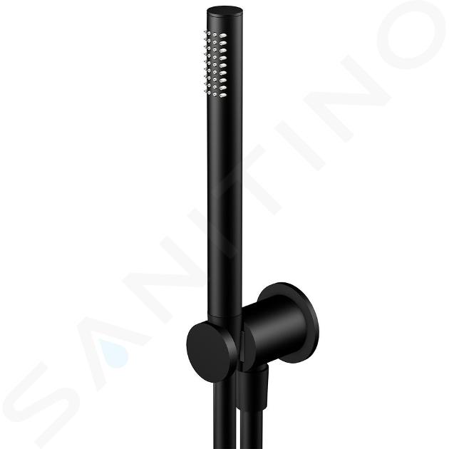 Steinberg 340 - Set sprchové hlavice, držáku a hadice, matná černá 340 1670 S