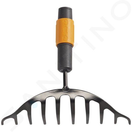 FISKARS Attrezzi da giardino - Rastrello da giardino, QuikFit, senza manico 1000651