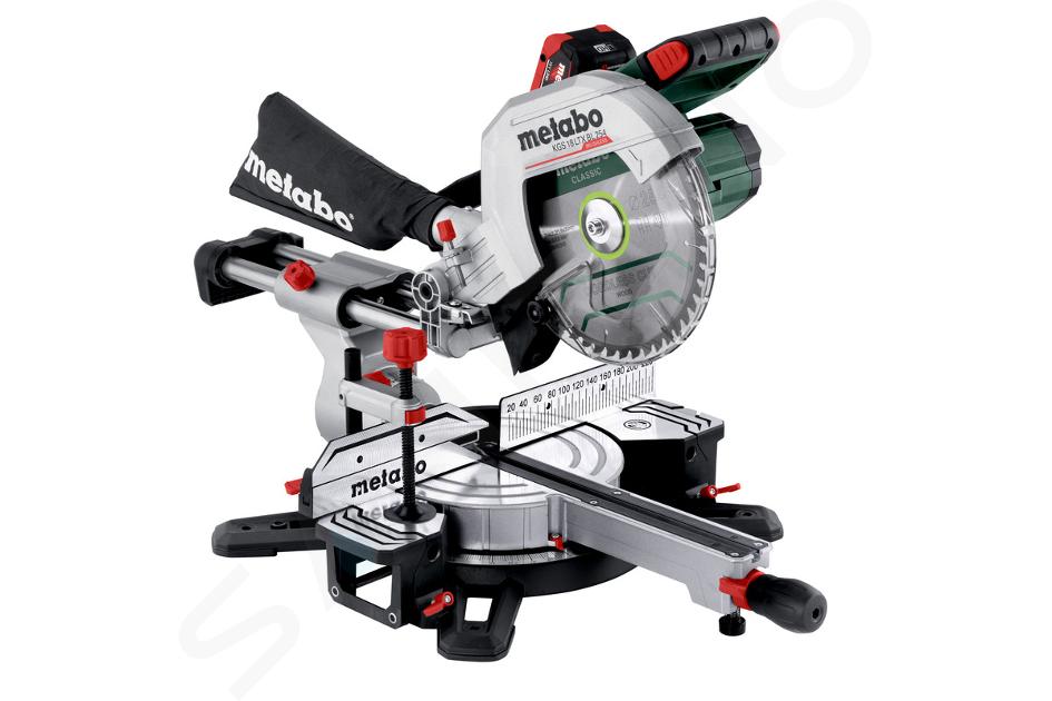 Metabo Náradie - 18V AKU kapovacia a pokosová píla 254 mm, 2x aku 8,0 Ah LiHD, nabíjačka 614254810