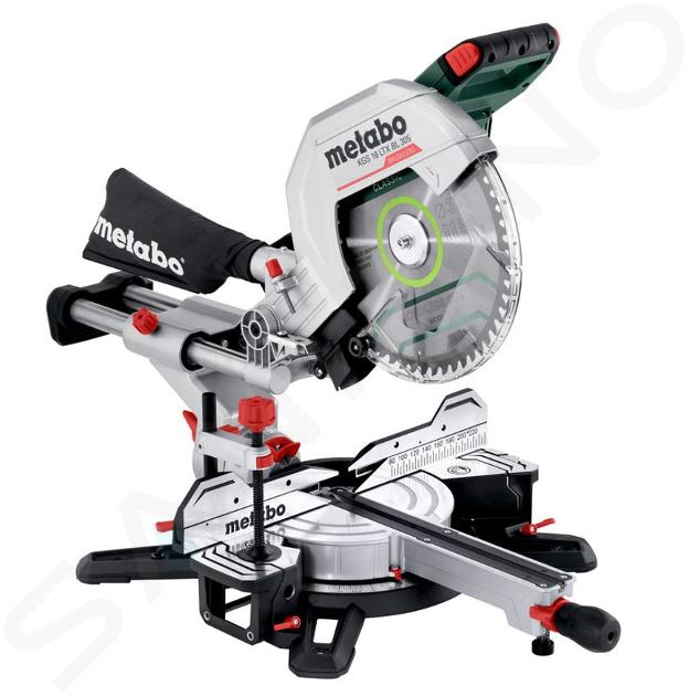 Metabo Outillage - 18V AKU Tronçonneuse et scie à onglets avec déplacement KGS 18 LTX BL 305, sans batterie 614305850