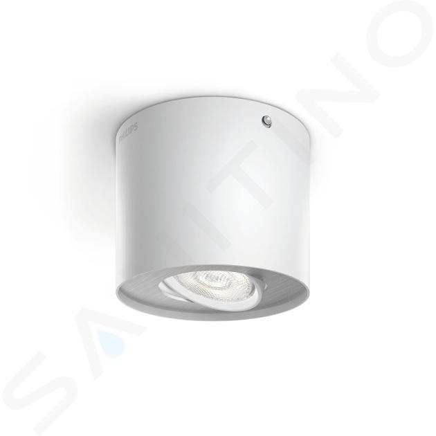 Philips myLiving - Bodové svítidlo, průměr 10 cm, 2700 K, 4,5 W, stmívatelné, bílá 915004934801