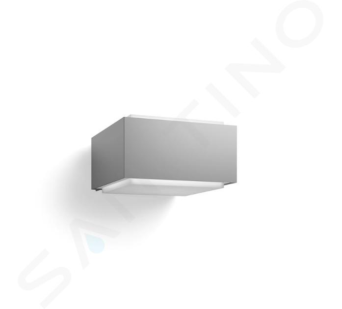 Philips myGarden - Lampada a parete per esterni 16x9 cm, E27, grigio 915005361001