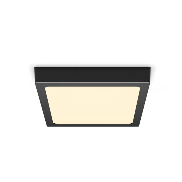 Philips - LED-armatuur 28x28 cm, 2700 K, 20 W, zwart 929002661731