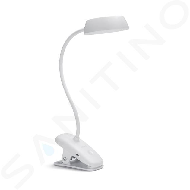 Philips Osvětlení - LED lampička s klipem, 4000 K, 3 W, stmívatelné, bílá 929003179707