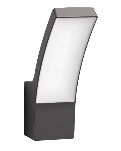 Levně Philips myGarden - Nástěnné venkovní LED svítidlo 24x8 cm, 2700 K, 12 W, antracit 929003188201