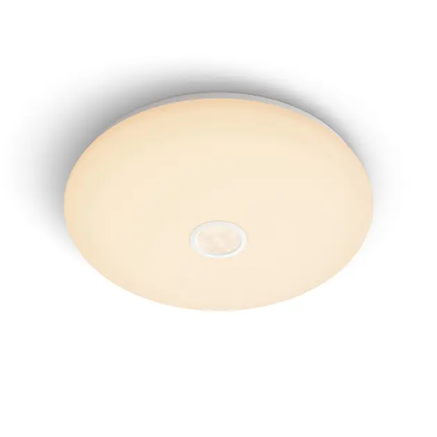 Plafoniera LED Philips Malva Con Sensore Di Movimento | 16W 2700K Luce Calda | Per Casa, Soggiorno, Camera Da Letto