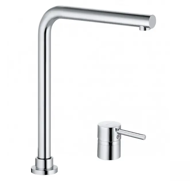 Kludi L-INE Spültischarmatur Mit Einhebelmischer – Chrom, Ausladung 210 Mm, Mit Schnellbefestigung
