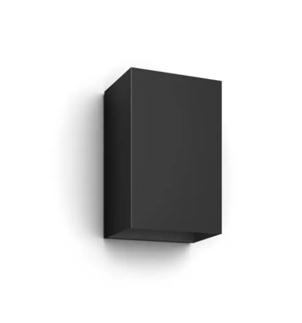 Philips Hue Resonate - Aplică de perete LED inteligentă pentru exterior, 18x12 cm, negru 915005842901