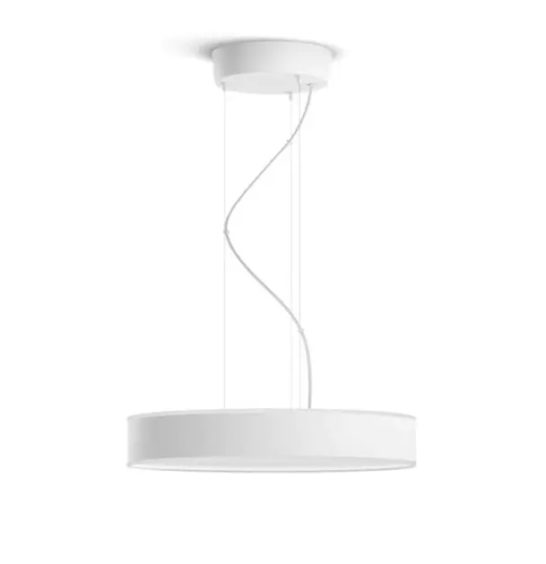 E-shop Philips Hue Enrave - Inteligentné závesné LED svietidlo, s ovládačom, biela 915005998001