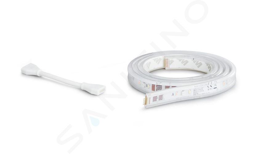 Philips Hue Intelligente verlichting - Lightstrip Philips Hue Plus Verlengstuk, 11,5 W, dimbaar, wit en gekleurd licht, 1 m 929002269201