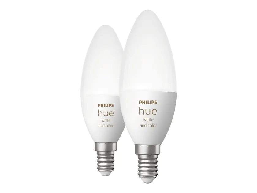 Levně Philips Hue White and Color Ambiance - Chytrá LED žárovka E14, 470 lm 929002294205