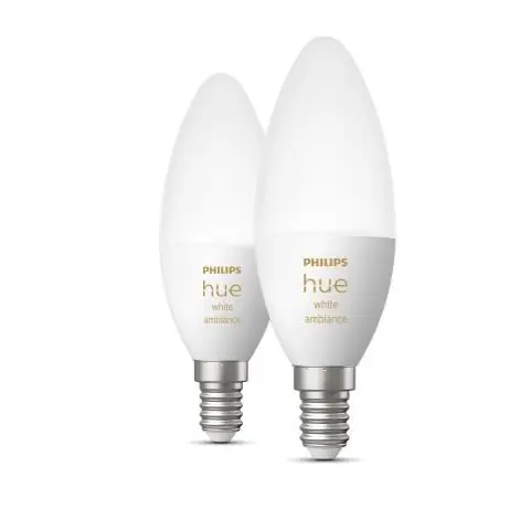 Levně Philips Hue White Ambiance - Chytrá LED žárovka E14, 470 lm, 2 ks 929002294404