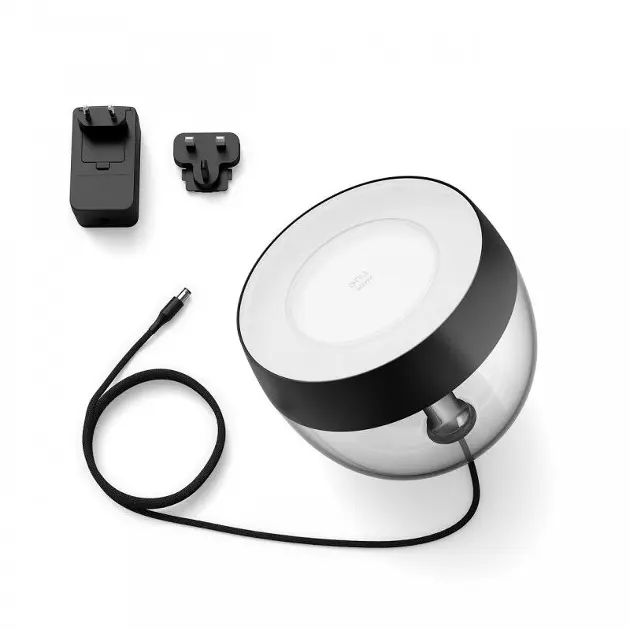 E-shop Philips Hue Iris - Inteligentné stolné LED svietidlo, čierna 929002376201