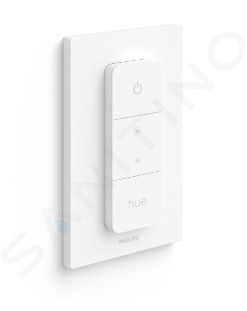 Philips Hue Control - Întrerupător iluminare inteligentă, cu variator, alb 929002398602